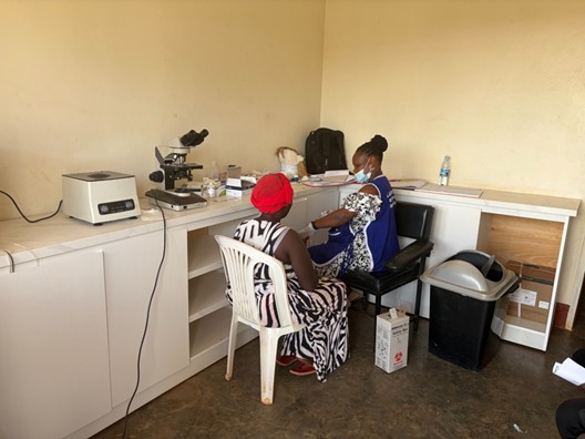 NCD Camp - Patients waiting for medication